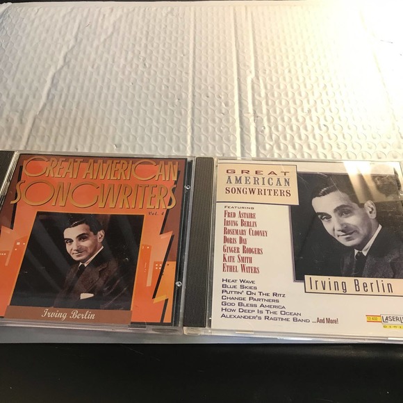 Irving Berlin: Great American Songwriters Lot of 2 CDs - Picture 1 of 9